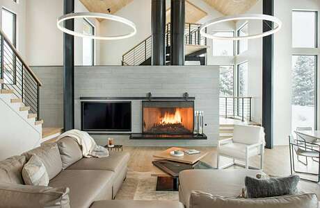 Bridger Canyon Residence by Faure Halvorsen Architects