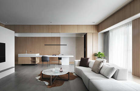 Apartment in Taipei by C.H. Interior Design