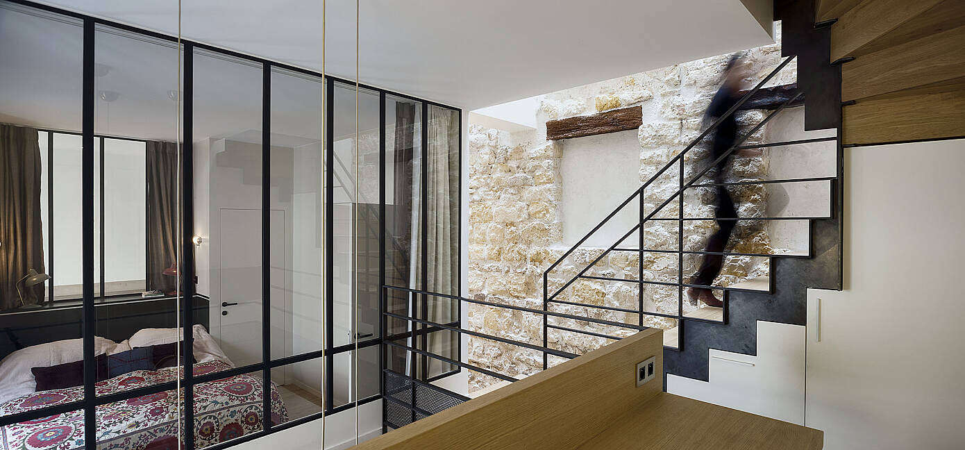 House in Paris by Alia Bengana Architect