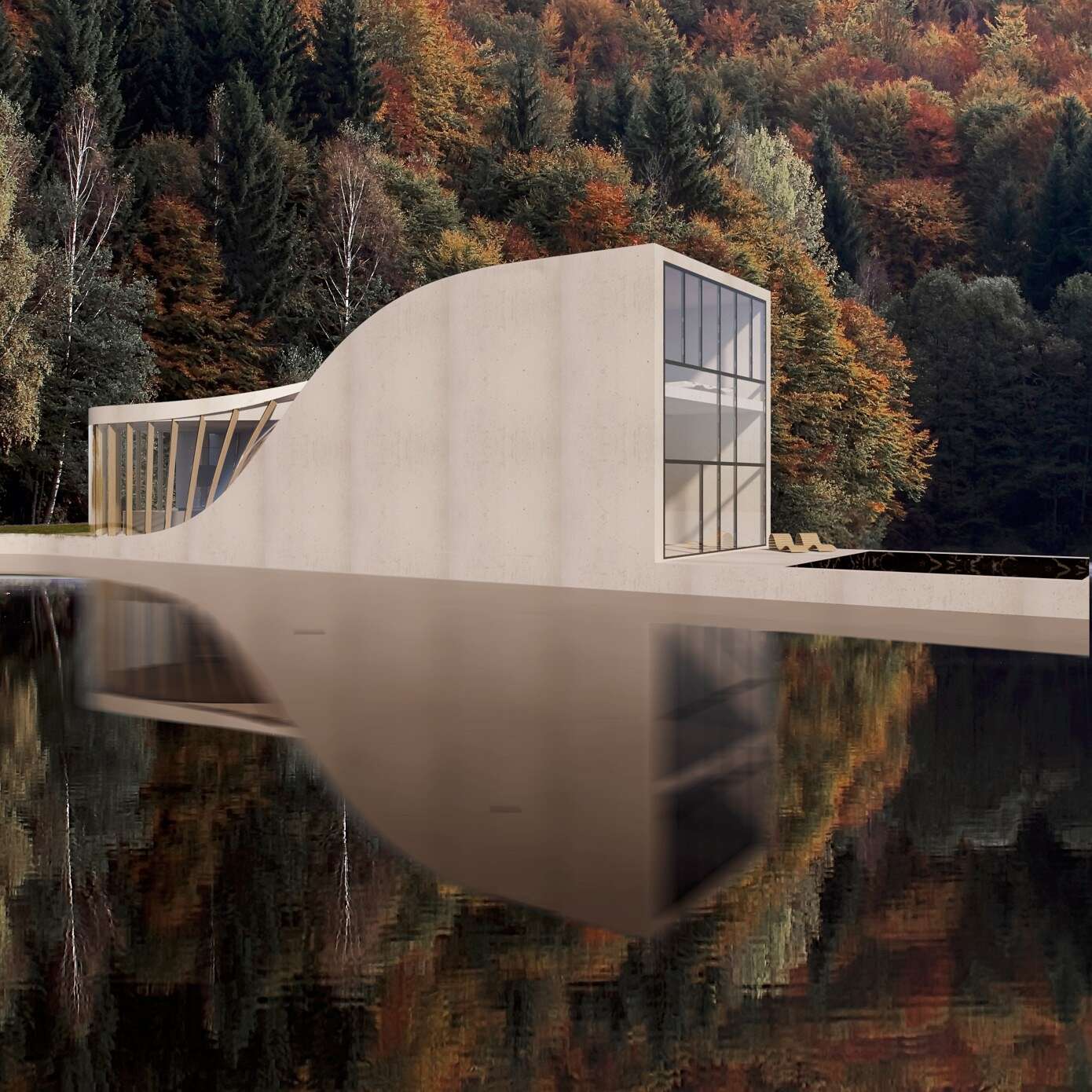 Lake House by Wafai Architecture