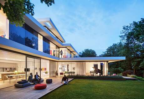 Villa in Saarbrücken by Weber + Hummel Architekten - 7