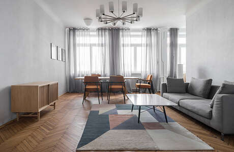 Apartment in Warsaw by Loft Kolasiński