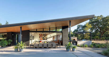 Napa Pool House by Bevan + Associates - 1