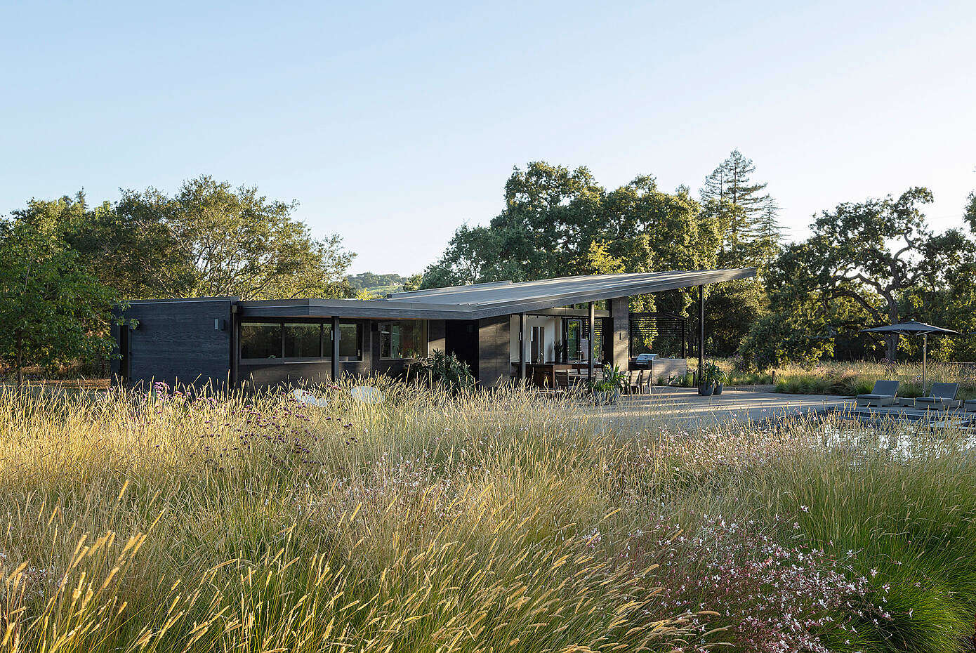 Napa Pool House by Bevan + Associates