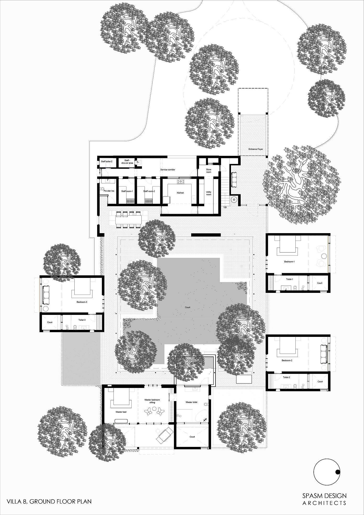 Twin Houses by Spasm Design Architects