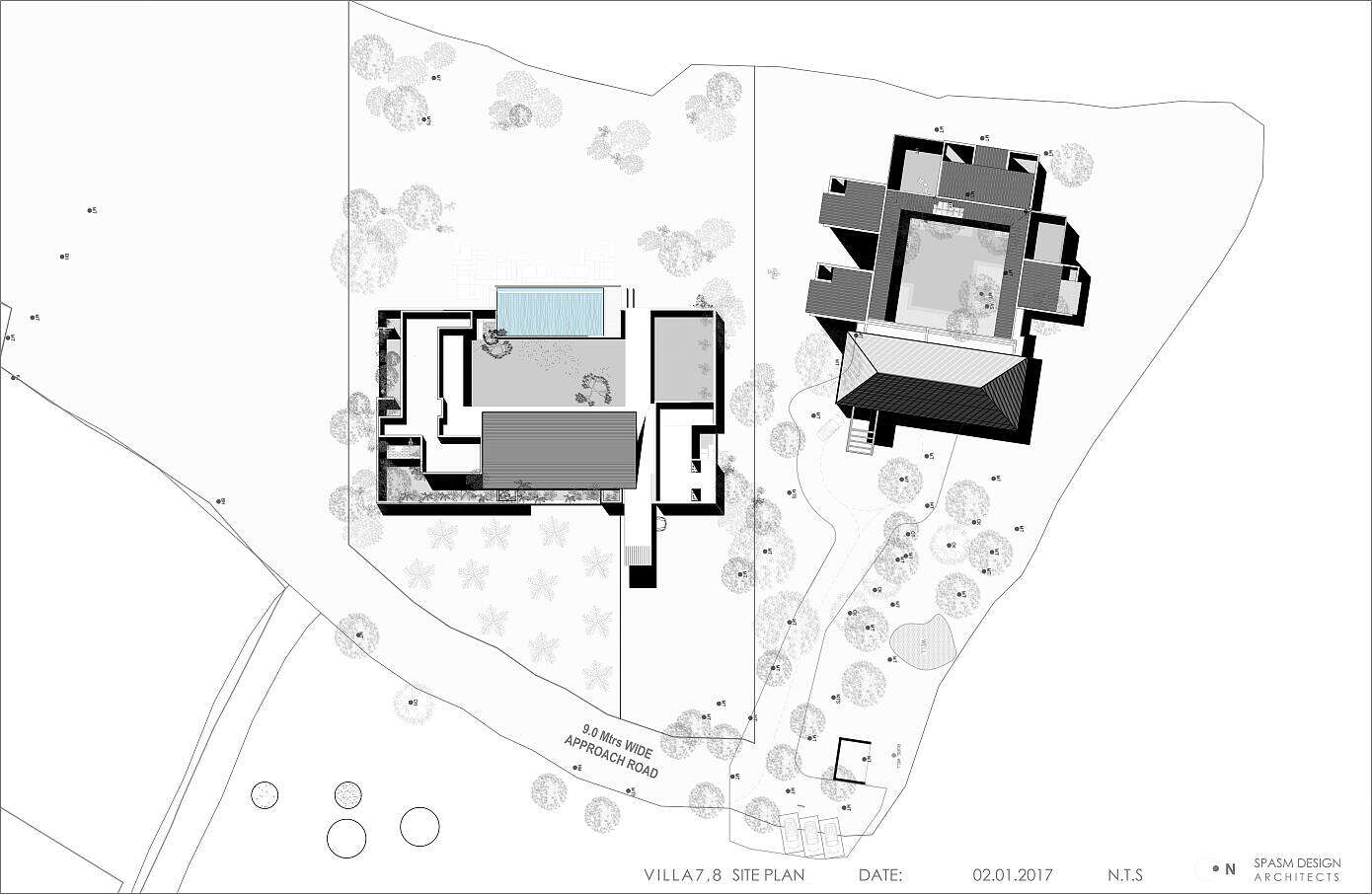 Twin Houses by Spasm Design Architects