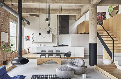 Michigan Loft by Vladimir Radutny Architects