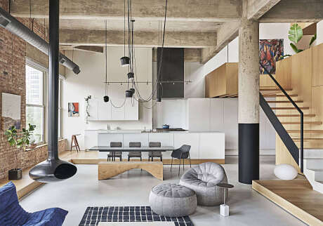 Michigan Loft by Vladimir Radutny Architects - 1