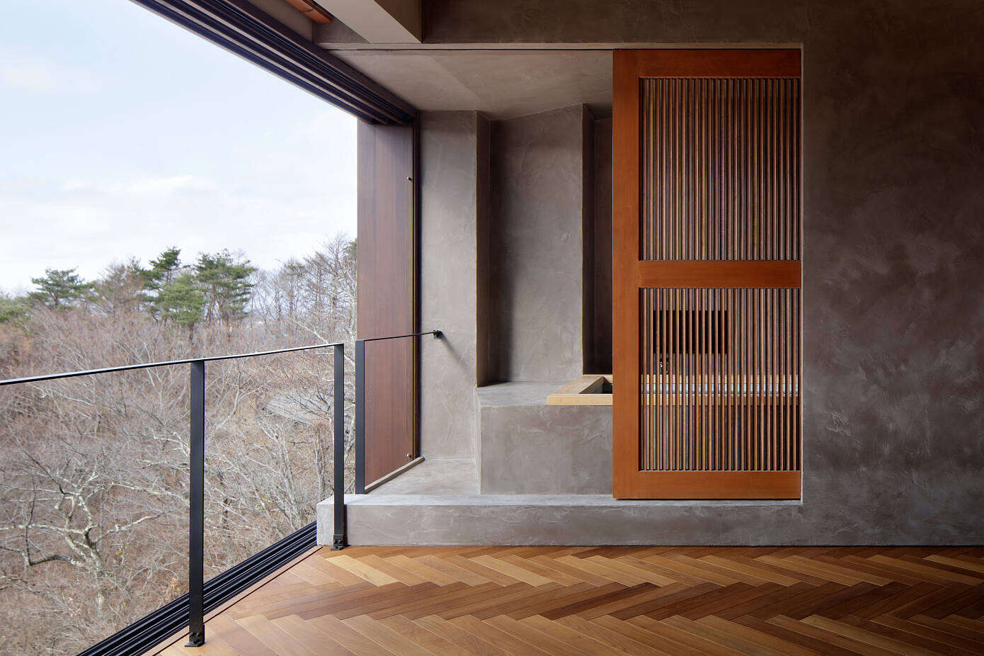 Yamanakako Guest House by Irorii Design