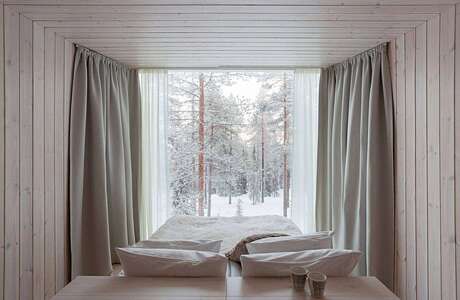 Arctic Treehouse Hotel by Studio Puisto Architects