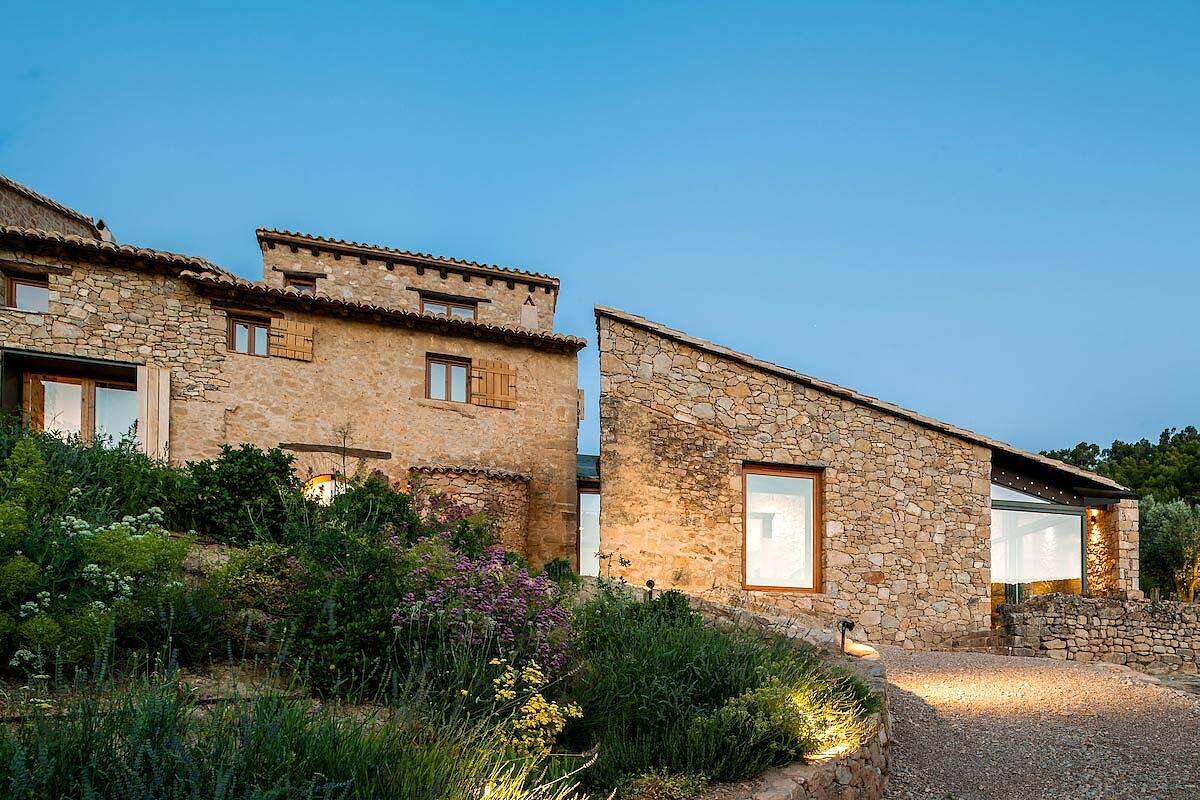 Farm House in Aragón by Clare Richards