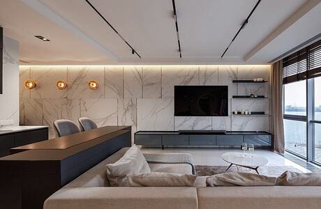 Shine Apartment by Svoya Studio