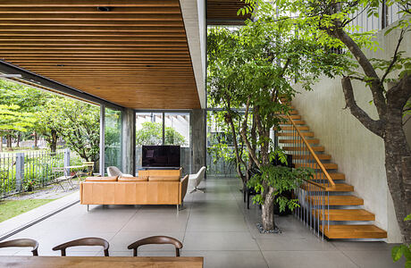 Stepping Park House by Vo Trong Nghia Architects