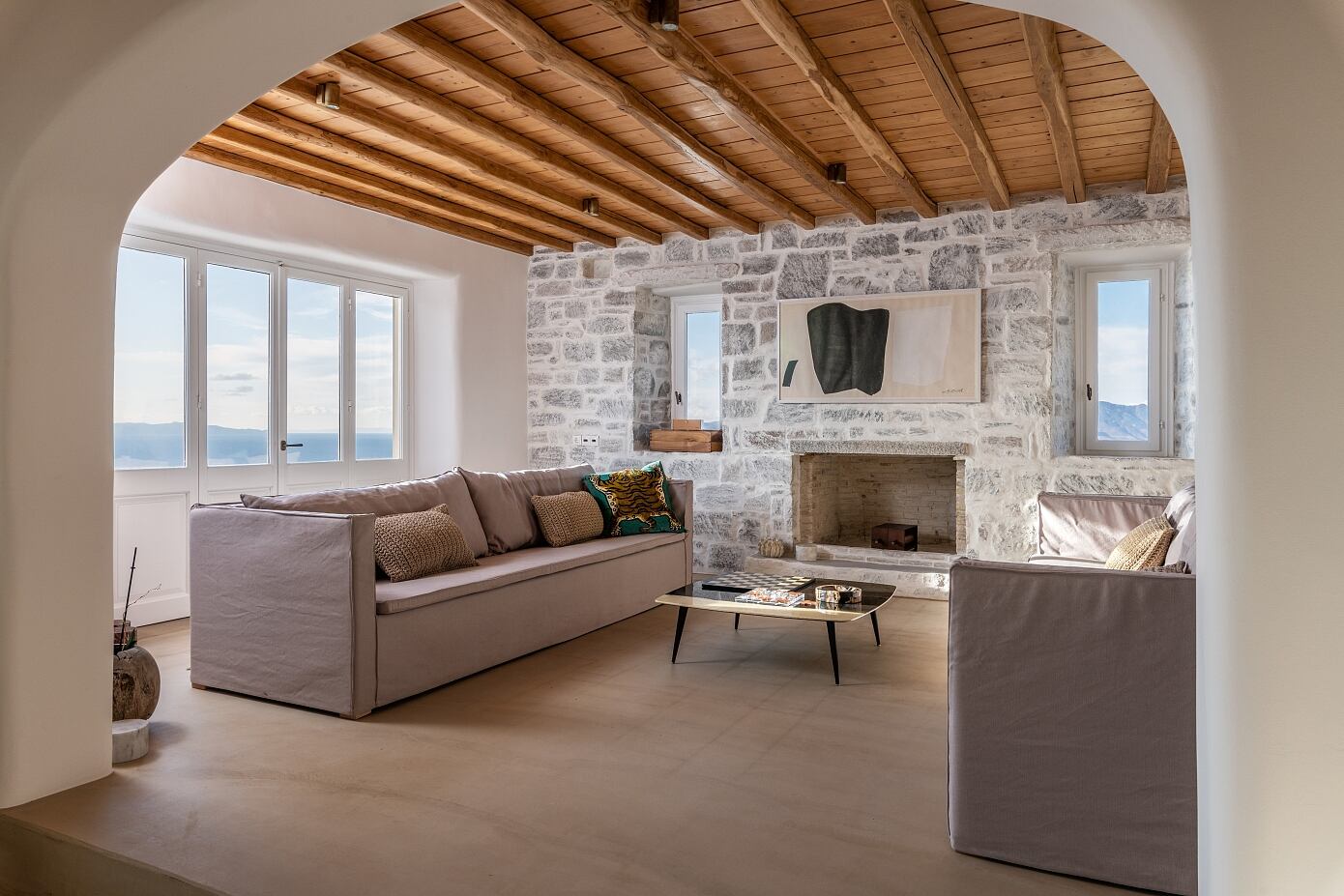 Castle View Villa by Mykonos Architects