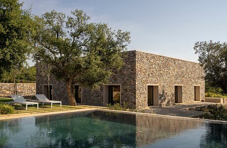 Stone House by Emilio Tuñón Architects