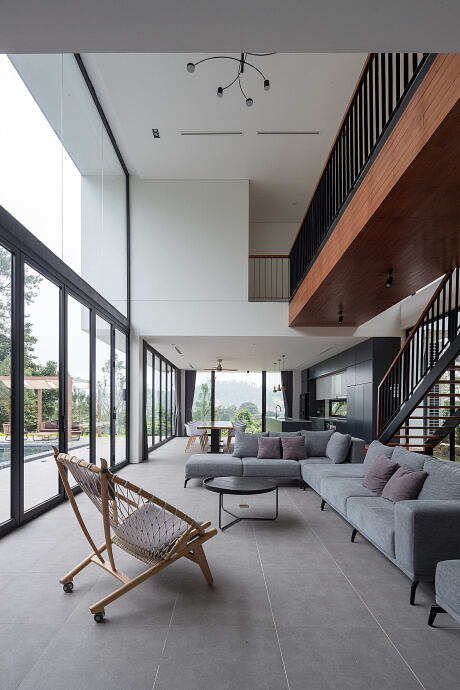 Uspace Villa Tam Dao by Idee Architects Vietnam - 3
