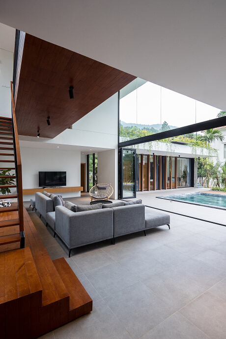Uspace Villa Tam Dao by Idee Architects Vietnam - 4
