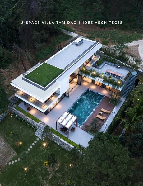 Uspace Villa Tam Dao by Idee Architects Vietnam - 10