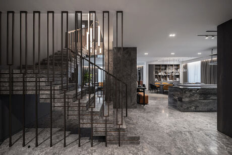 Triumph: Eclectic Style of Stones & Metals by Yodezeen Architects - 9