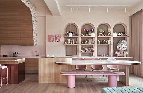 Cats’ Pink House by KC Design Studio