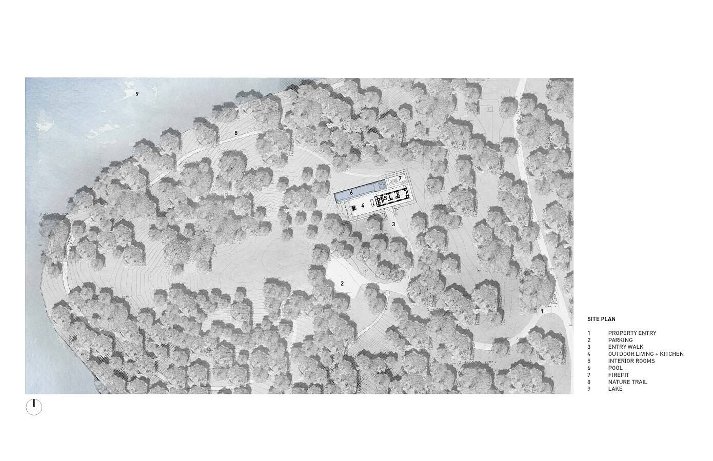 Aegean Pool House by Lake|Flato Architects