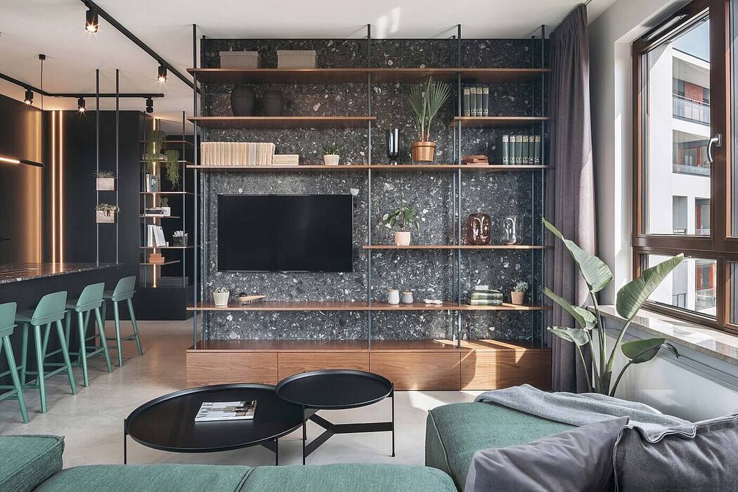 Apartment in Warsaw by Kando Architects