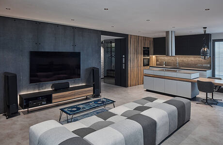 Techno Lover Apartment by Studio Perspektiv