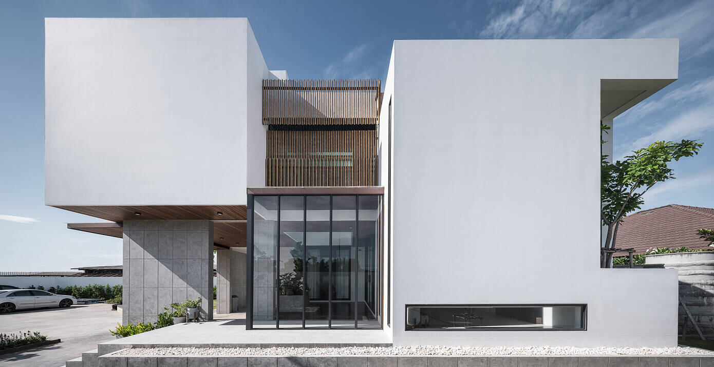 Stack-Cube House by Touch Architect