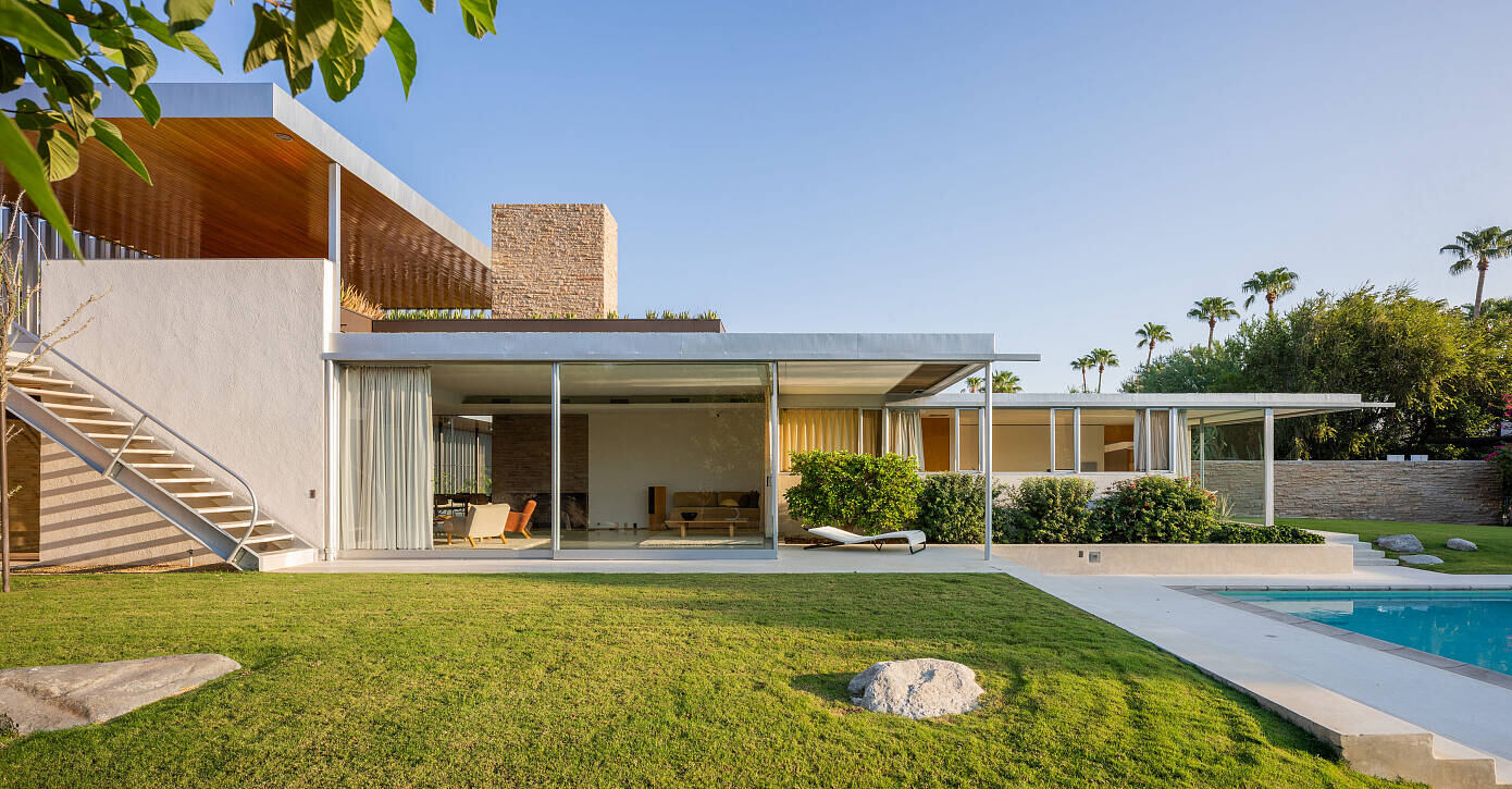 Kaufmann Desert House by Richard Neutra