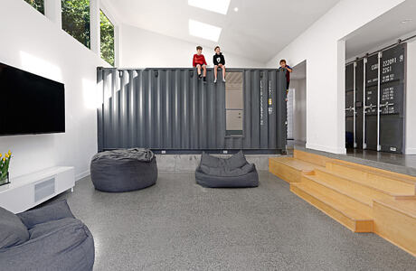 Wyss Family Container House by Paul Michael Davis Architects