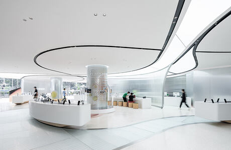 Oppo Store Guangzhou by Unstudio