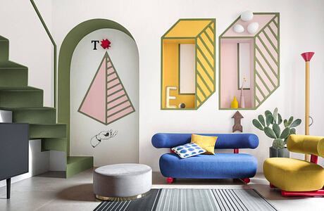 Tribute to E. Sottsass by Studio Paradisiartificiali