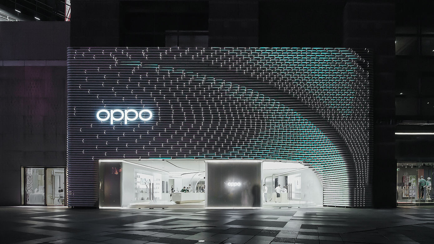 Oppo Store Guangzhou by Unstudio