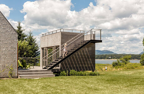 House on an Island by Elliott Architects