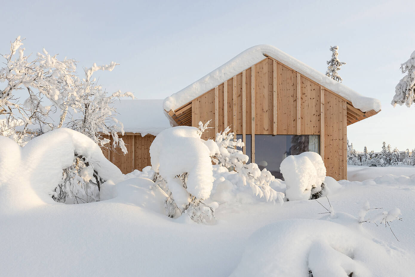 Kvitfjell Cabin by Erling Berg