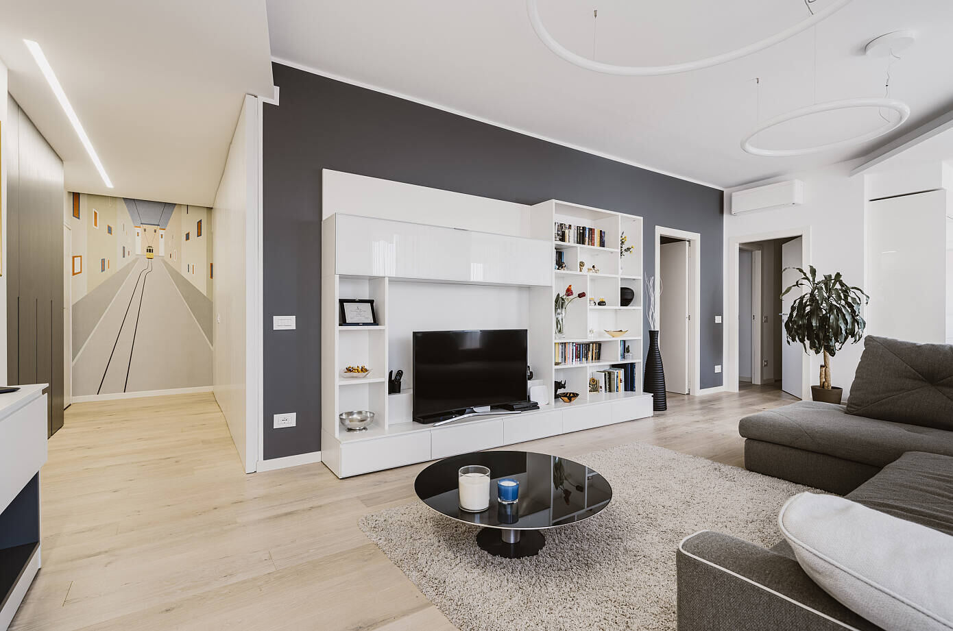 Modern Tram Stop by Annalisa Carli