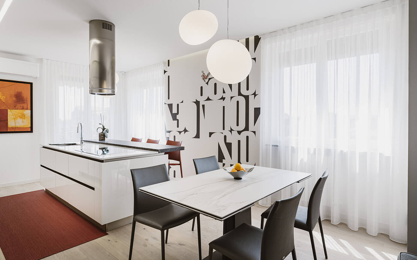 Modern Tram Stop by Annalisa Carli