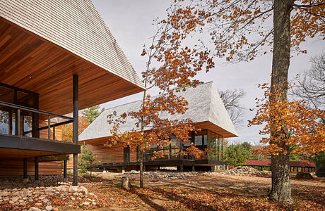 Bigwin Island Club Cabins by Mackay-lyons Sweetapple Architects