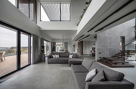 House on the River Hill by Bogdanova Bureau