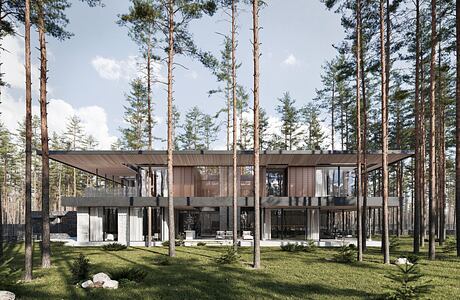 House in Repino by Kerimov Architects