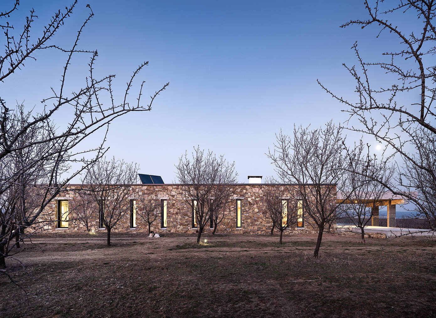 Orchard Stone House by Rado Iliev