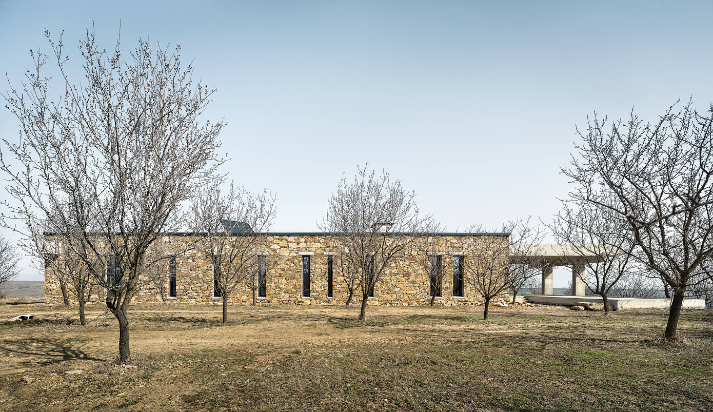 Orchard Stone House by Rado Iliev