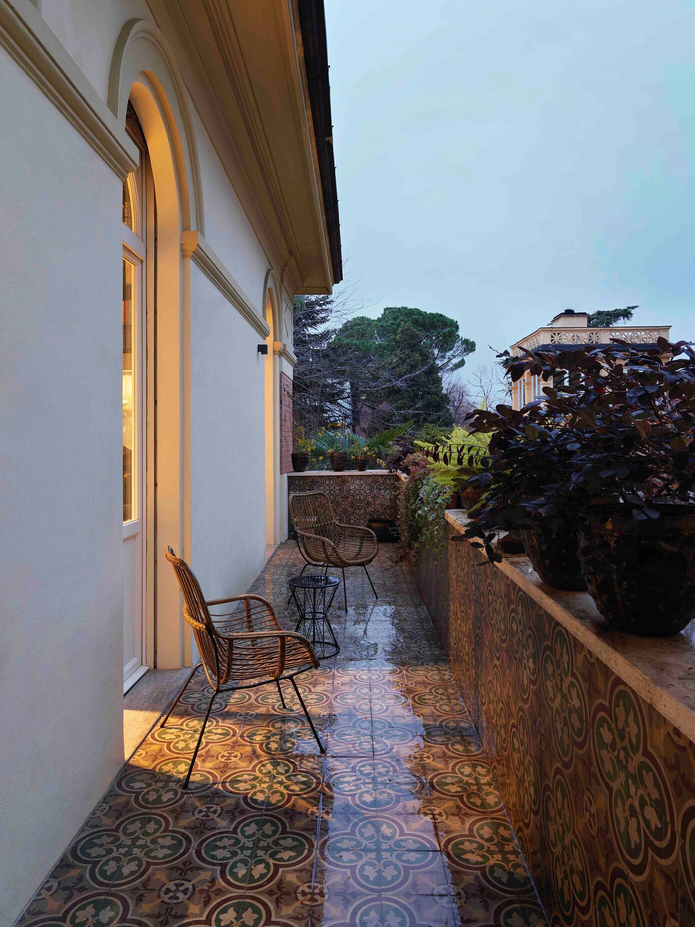 Art Nouveau Villa by Luca Zanaroli