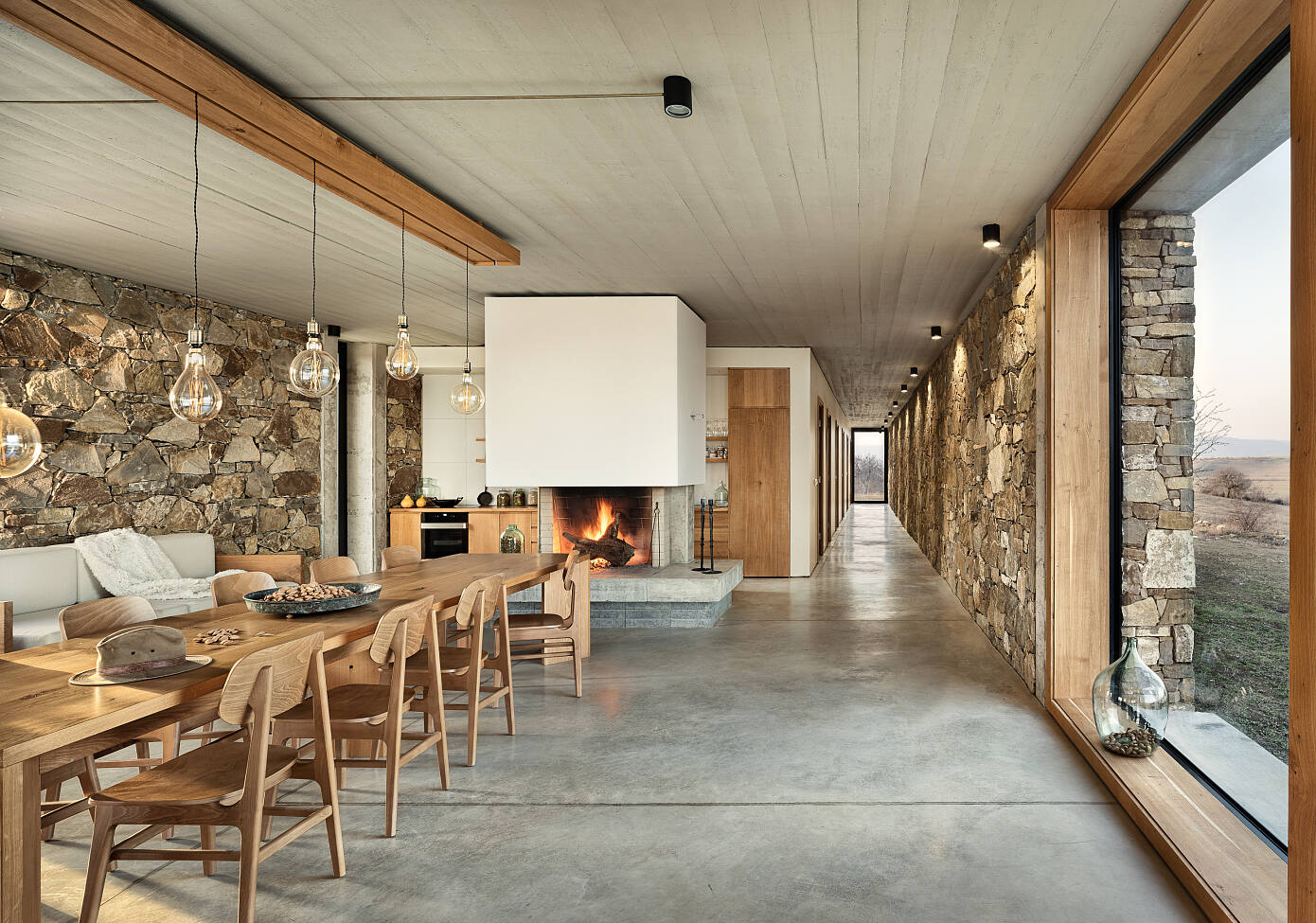 Orchard Stone House by Rado Iliev