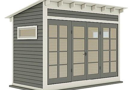 Everything You Need to Know About Creating an Off-Grid Outdoor Office  Shed