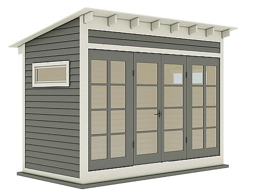 Everything You Need to Know About Creating an Off-Grid Outdoor Office  Shed