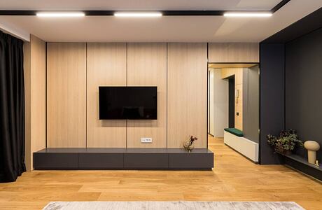 Hazel Tan Apartment by Jooca Studio