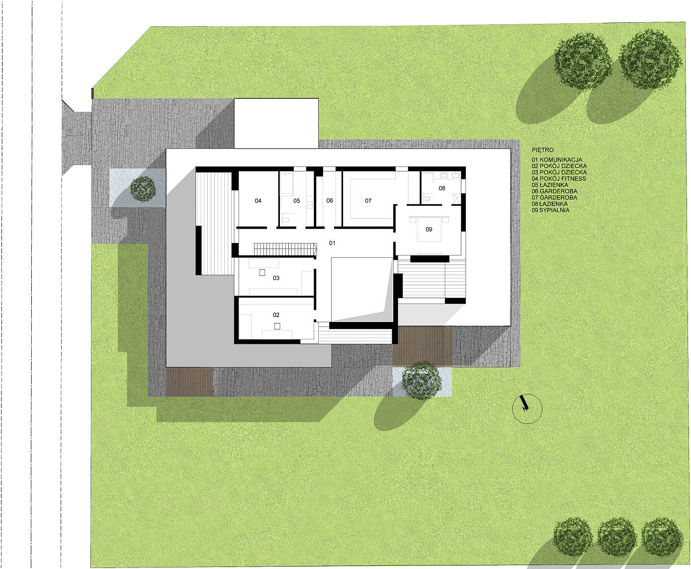 House with Niches by RS+ Robert Skitek