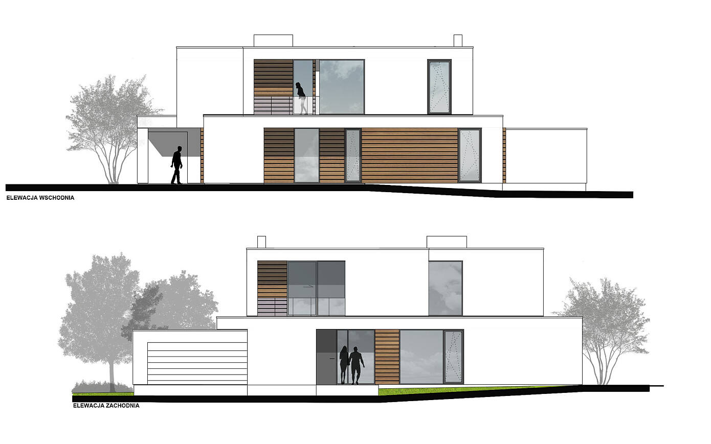 House with Niches by RS+ Robert Skitek