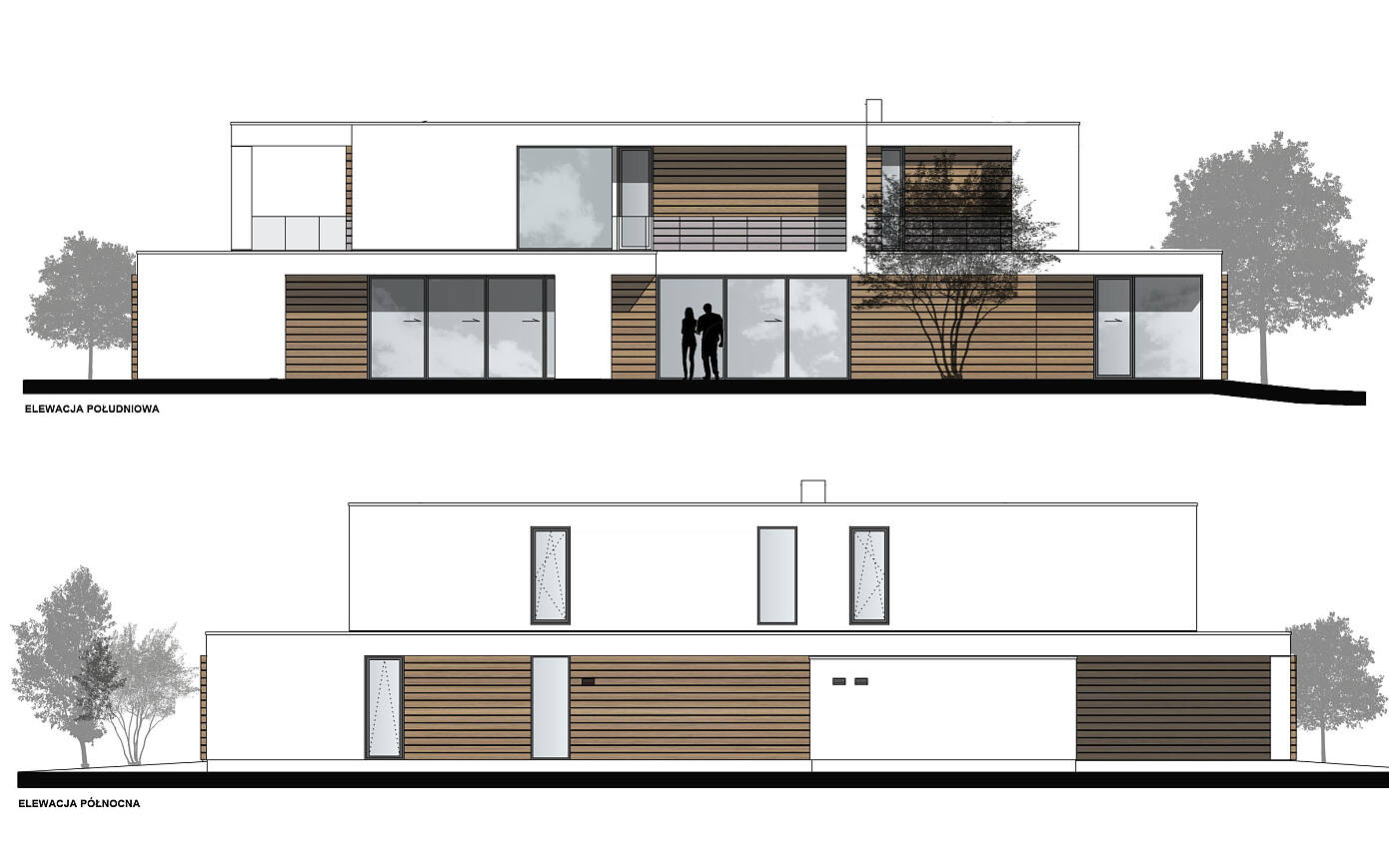 House with Niches by RS+ Robert Skitek